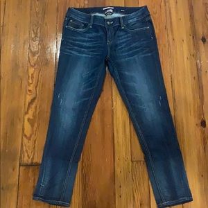 Express ReRock Skinny Jeans